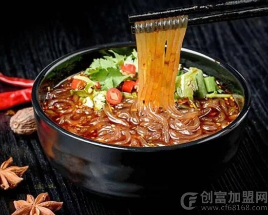 瞧顺嘴酸辣粉土豆粉