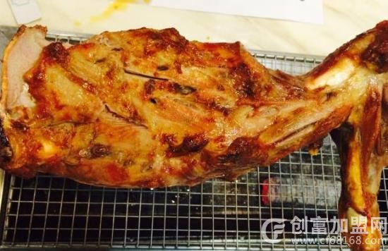 七把叉碳烤羊腿