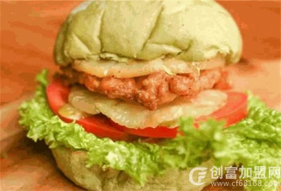 饱食节炸鸡汉堡