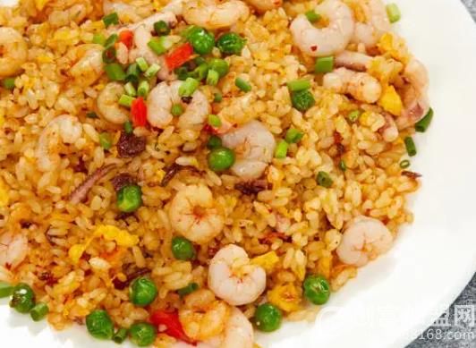抖少年海鲜炒饭