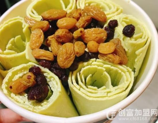炒酸奶卷