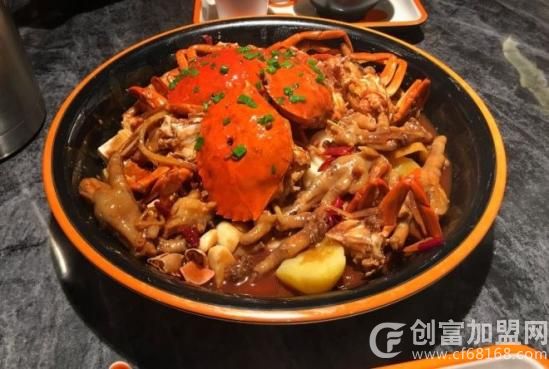 百香浓肉蟹煲