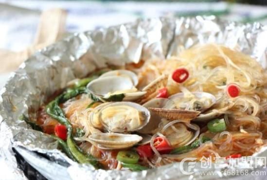 味优味海鲜花甲粉