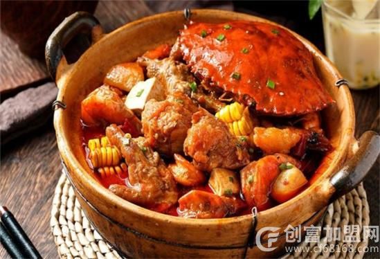 觅蟹肉蟹煲