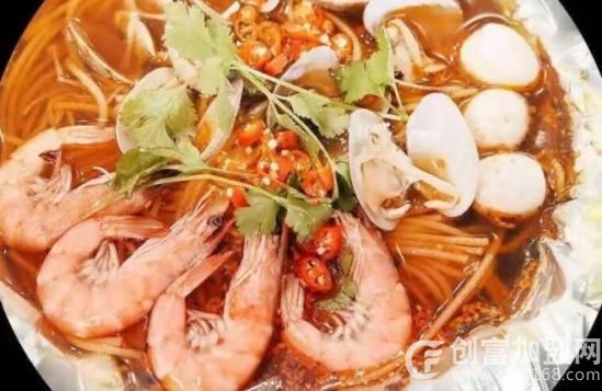 锡纸花甲米线