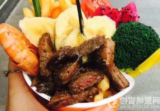 明洞牛排杯