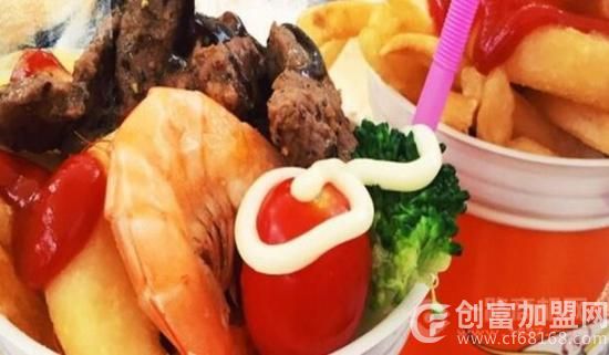 味趣牛排杯
