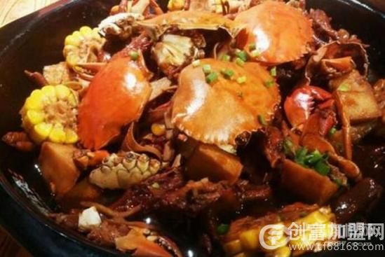 海味盗肉蟹煲