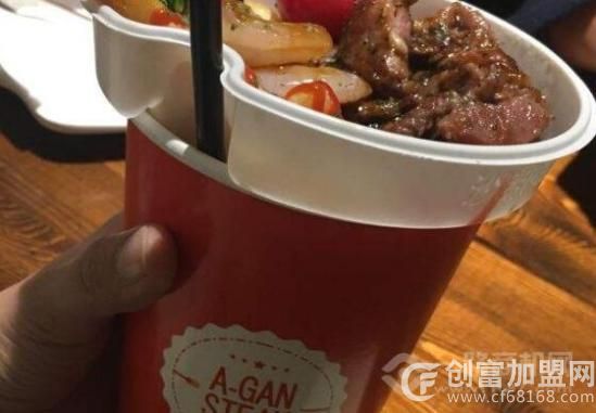 阿甘家牛排杯