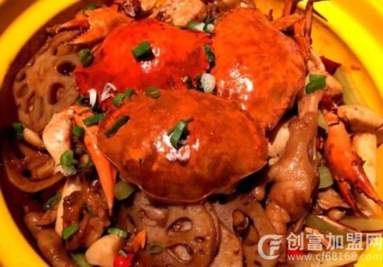 蟹哩蟹气肉蟹煲