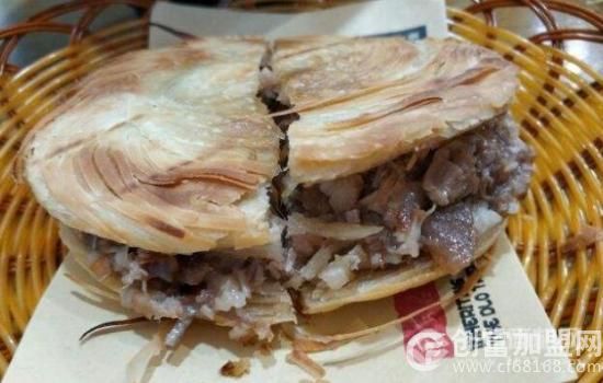 在长安肉夹馍
