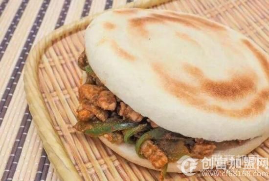 在长安肉夹馍