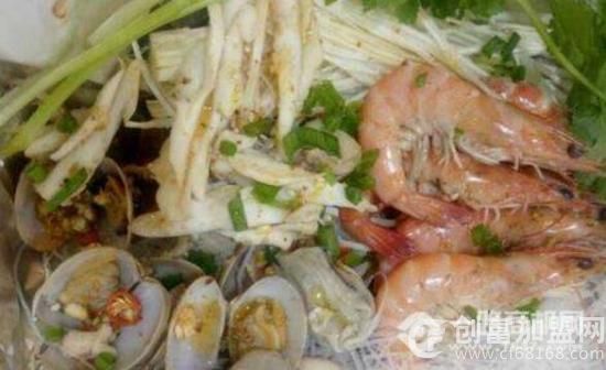 鲜贝鲜龙门花甲粉