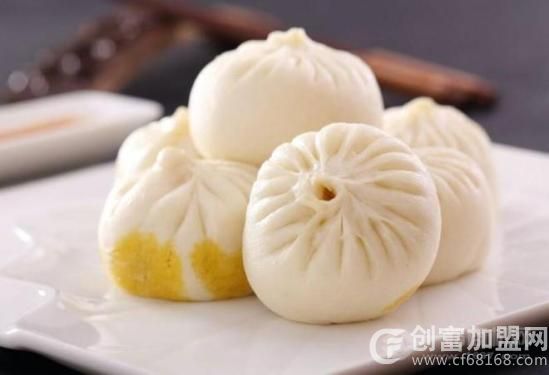 蒸好麦包子