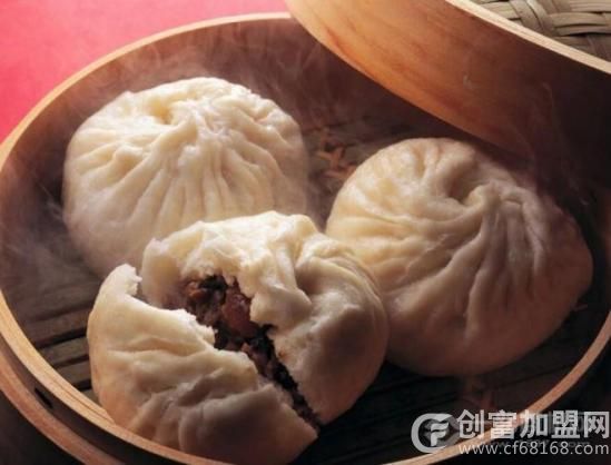 蒸好麦包子