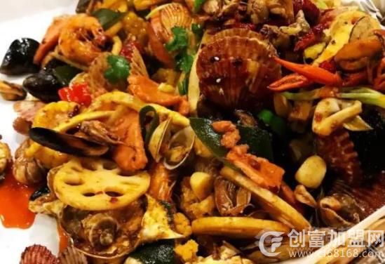 抓麻铁锹手抓海鲜小酒馆