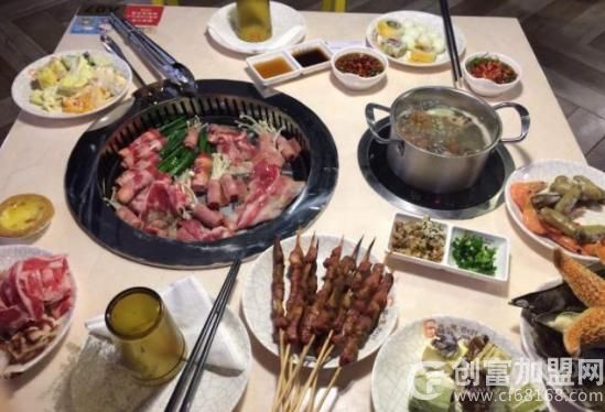 高温派对自助烤肉火锅