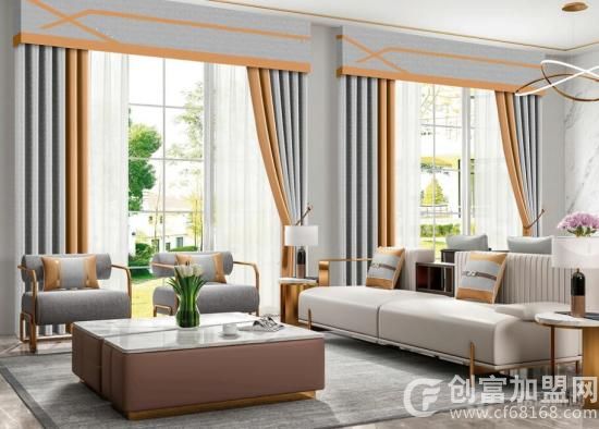 金剪子窗帘