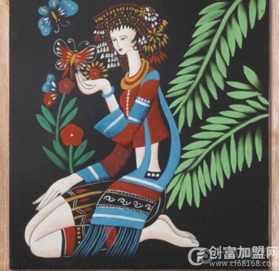 华美创意民族画