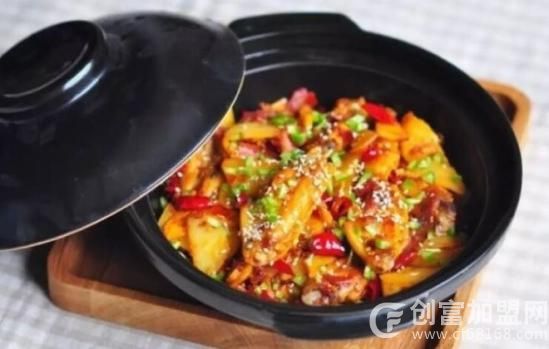 干锅煎肉饭